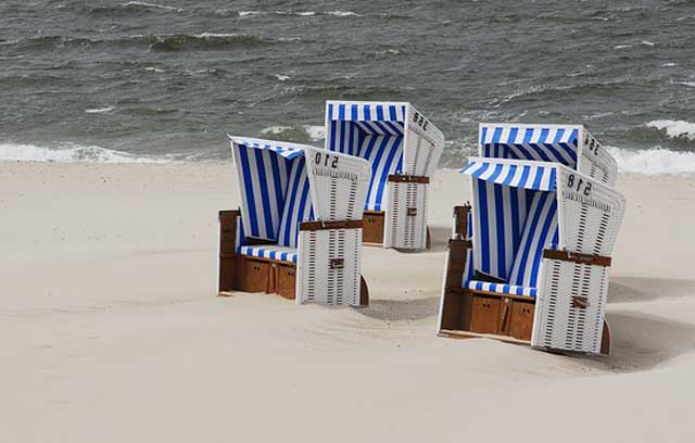 Ostsee Strandkorb für ein Ostseefeeling