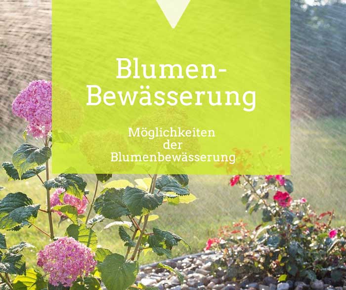 Blumenbewässerung