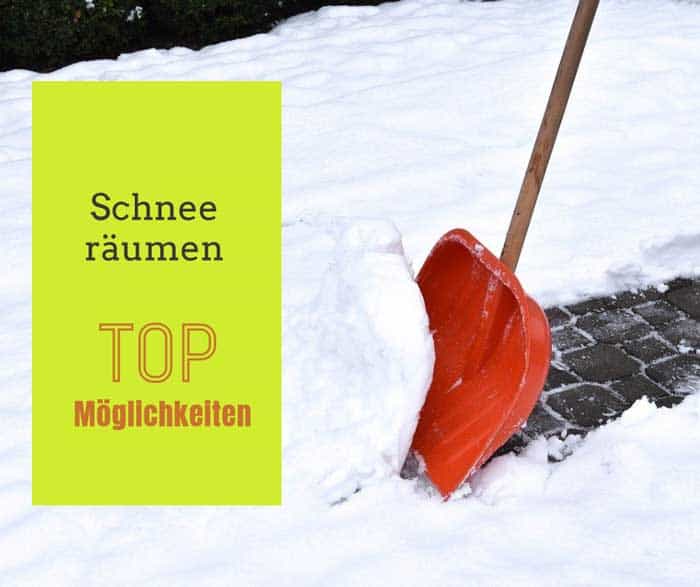 Schnee räumen