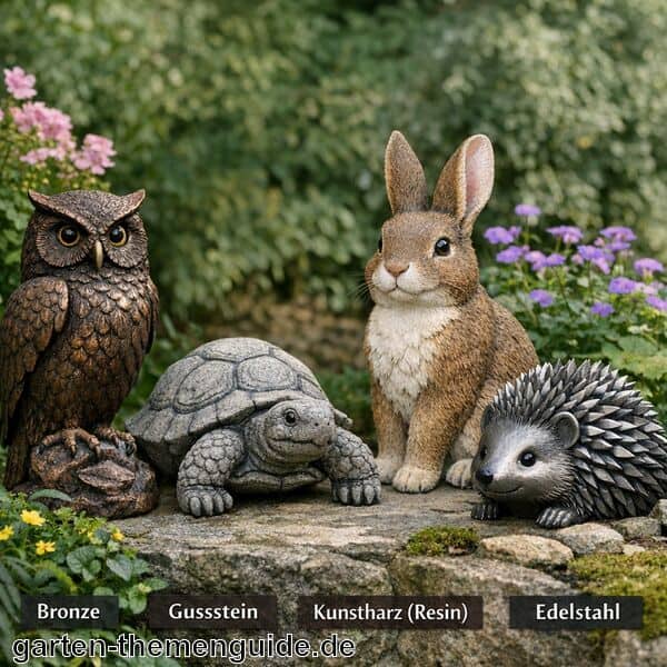 Gartenfiguren Tiere für den Garten