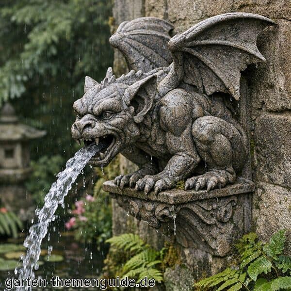 Wasserspeier für den Garten