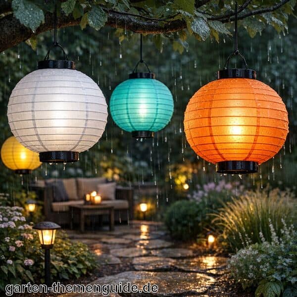 Lampion LED für den Garten