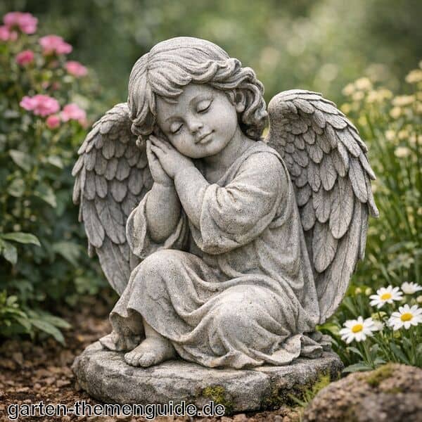 Gartenfigur Engel für den Garten