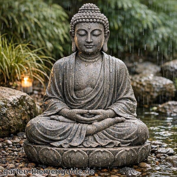 Buddha Figur für den Garten