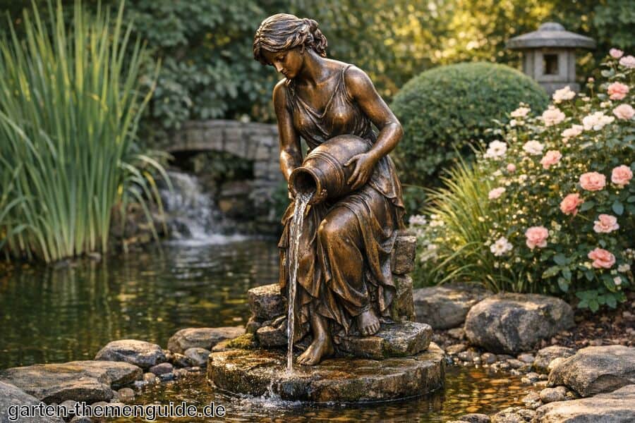 Gartenfigur Bronze für den Garten