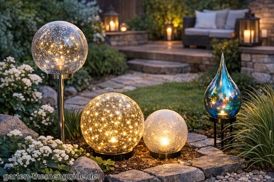 Gartenkugel Glas für den Garten