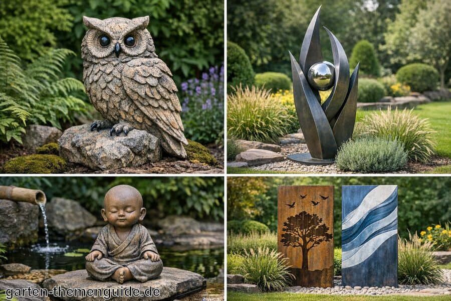 Gartenskulpturen für den Garten