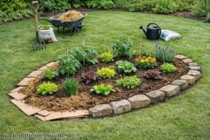 Mehr über den Artikel erfahren Beet auf Rasen anlegen ohne umgraben