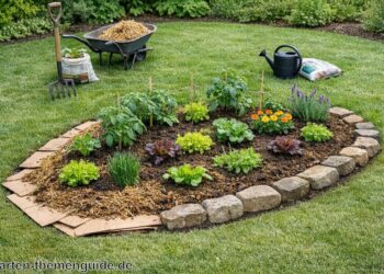 Beet auf Rasen anlegen ohne umgraben