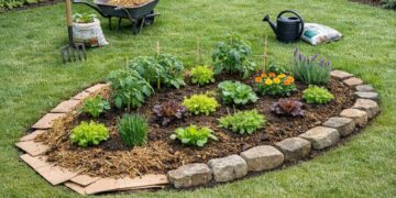 Beet auf Rasen anlegen ohne umgraben