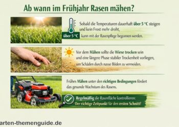 Ab wann im Frühjahr Rasen mähen