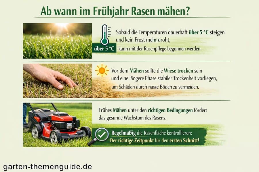 Du betrachtest gerade Ab wann im Frühjahr Rasen mähen
