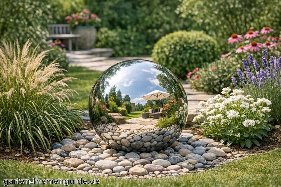 Gartenkugel für den Garten