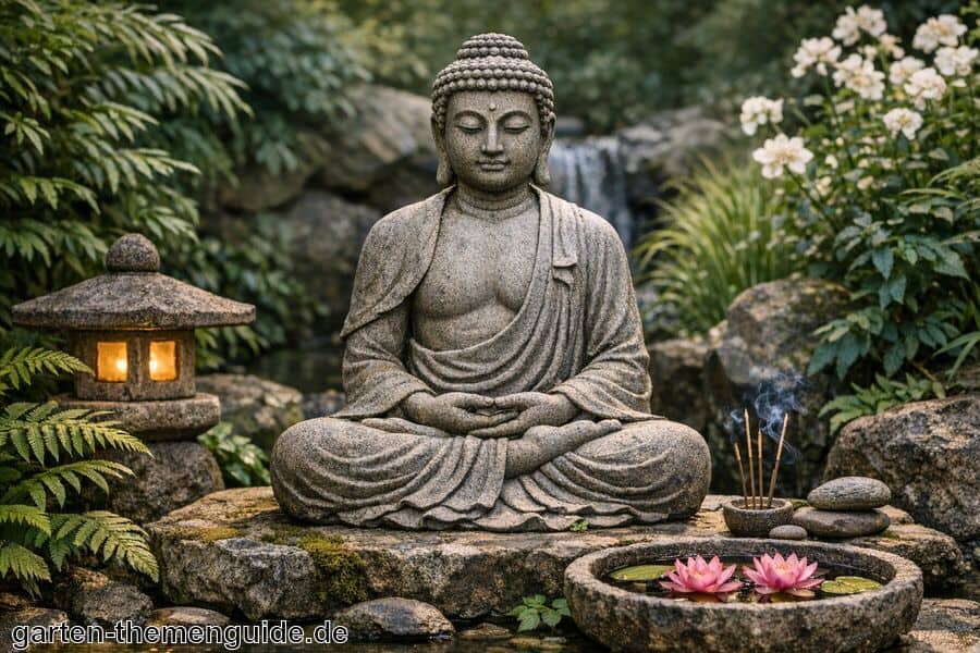 Buddha Figur für den Garten